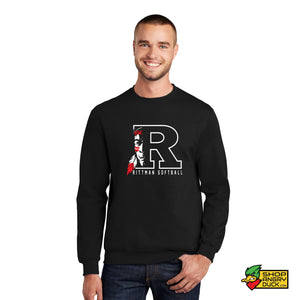 Rittman Indians Softball Crewneck Sweatshirt 03