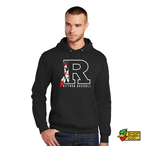 Rittman Indians Baseballs Hoodie 04