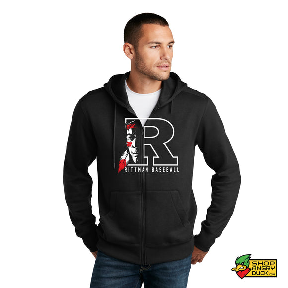 Rittman Baseballs Full Zip Hoodie 04