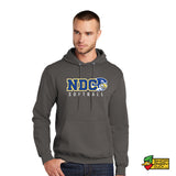 Notre Dame College Falcons Softball Hoodie 001