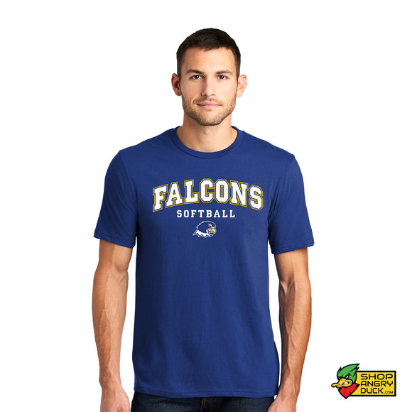Notre Dame College Falcons Softball T-Shirt 002