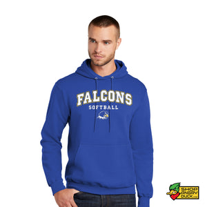 Notre Dame College Falcons Softball Hoodie 002