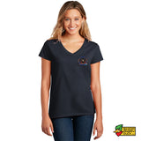 Metal Monkey Motorsports Ladies V-Neck T-Shirt