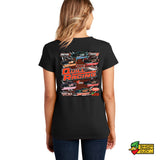 Quill Racing Design 2 Ladies V-Neck T-Shirt