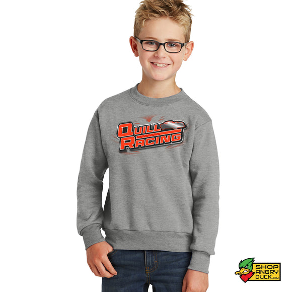 Quill Racing Design 2 Youth Crewneck Sweatshirt