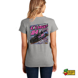 Landon Coke Racing Ladies V-Neck T-Shirt