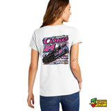 Landon Coke Racing Ladies V-Neck T-Shirt