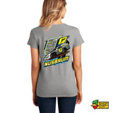 Dillon Nusbaum Racing Ladies V-Neck T-Shirt