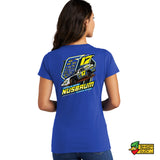 Dillon Nusbaum Racing Ladies V-Neck T-Shirt