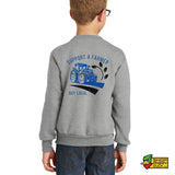 Elbert County Cattlemens Assoc Youth Crewneck Sweatshirt