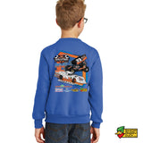 Hilltop Speedway Youth Crewneck Sweatshirt