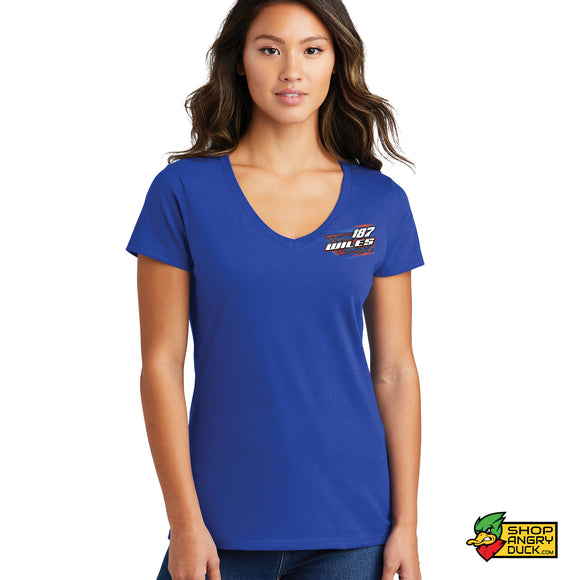 Tyler Wiles Racing Ladies V-Neck T-Shirt