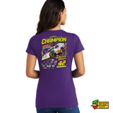 Nate Young Racing Championship Ladies V-Neck T-Shirt
