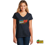 He Just Keeps Winning Ladies V-Neck T-Shirt