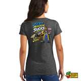 He Just Keeps Winning Ladies V-Neck T-Shirt