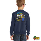 He Just Keeps Winning Youth Crewneck Sweatshirt