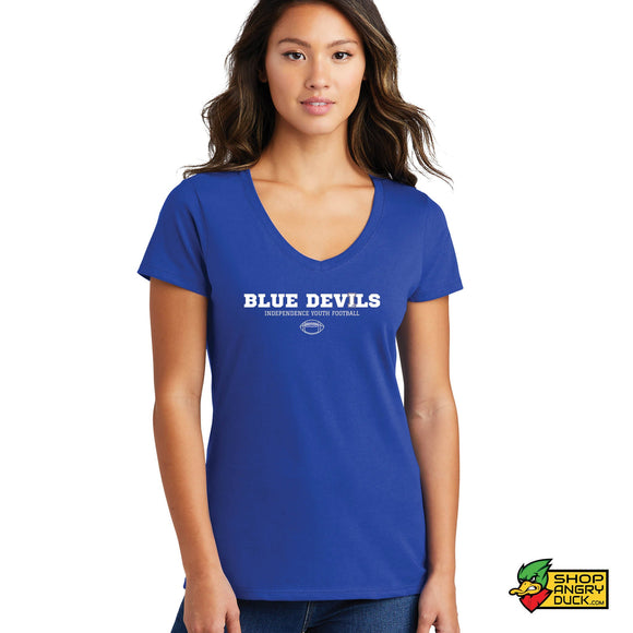 Independence Youth Football Ladies V-Neck T-Shirt