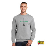 Highland Girls Lacrosse Stick Crewneck Sweatshirt