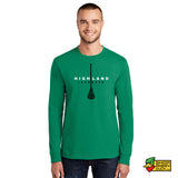 Highland Lacrosse Stick Long Sleeve T-Shirt