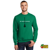 Highland Lacrosse Stick Crewneck Sweatshirt