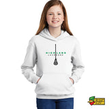Highland Girls Lacrosse Stick Youth Hoodie