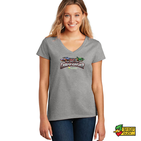 The Pullers Championship Ladies V-Neck T-Shirt