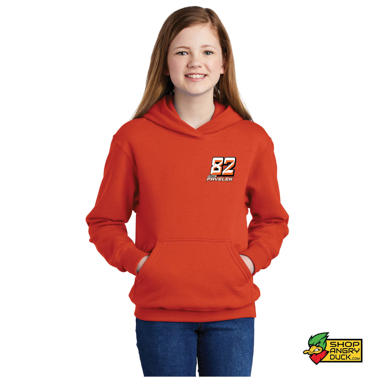Pavelek Racing Youth Hoodie – ShopAngryDuck.com