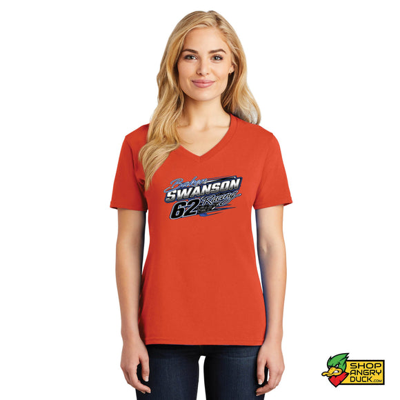 Baker Swanson Racing Ladies V-Neck T-Shirt