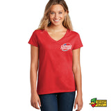 Carolina Truck and Tractor Pullers Ladies V-Neck T-Shirt