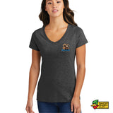 Bighorn – Skluzacek Motorsports Ladies V-Neck T-Shirt