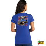 Bighorn – Skluzacek Motorsports Ladies V-Neck T-Shirt
