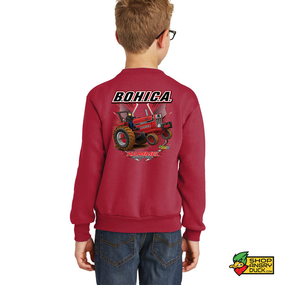 BOHICA Pulling Team Youth Crewneck Sweatshirt