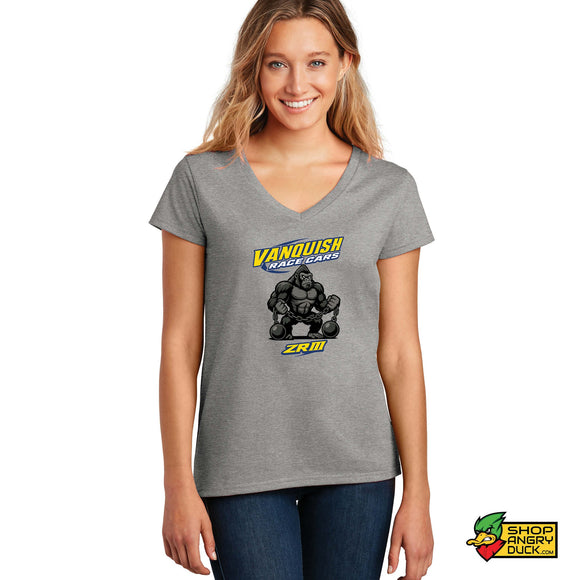Vanquish Race Cars - ZR III Ladies V-Neck T-Shirt