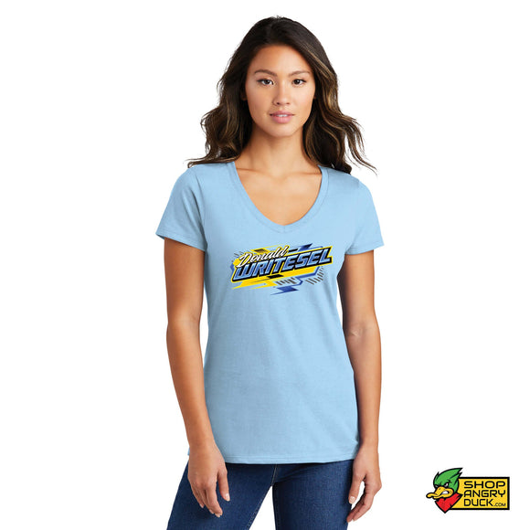 Donald Writesel Ladies V-Neck T-Shirt