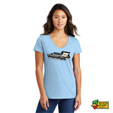 Noah Madler Chili Bowl Ladies V-Neck T-Shirt
