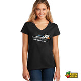 Noah Madler Chili Bowl Ladies V-Neck T-Shirt