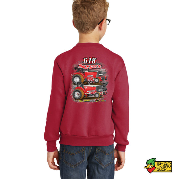 618 Motorsports Youth Crewneck Sweatshirt