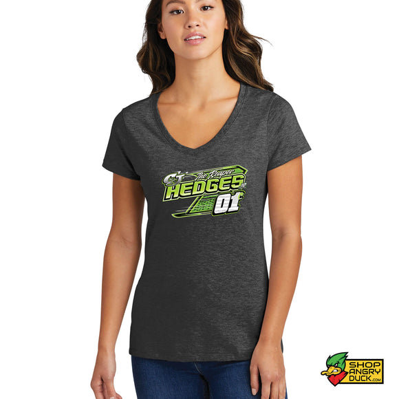 CJ Hedges JR The Reaper Ladies V-Neck T-Shirt
