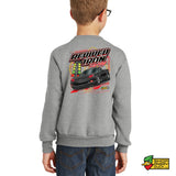 Revived Iron Racing Youth Crewneck Sweatshirt