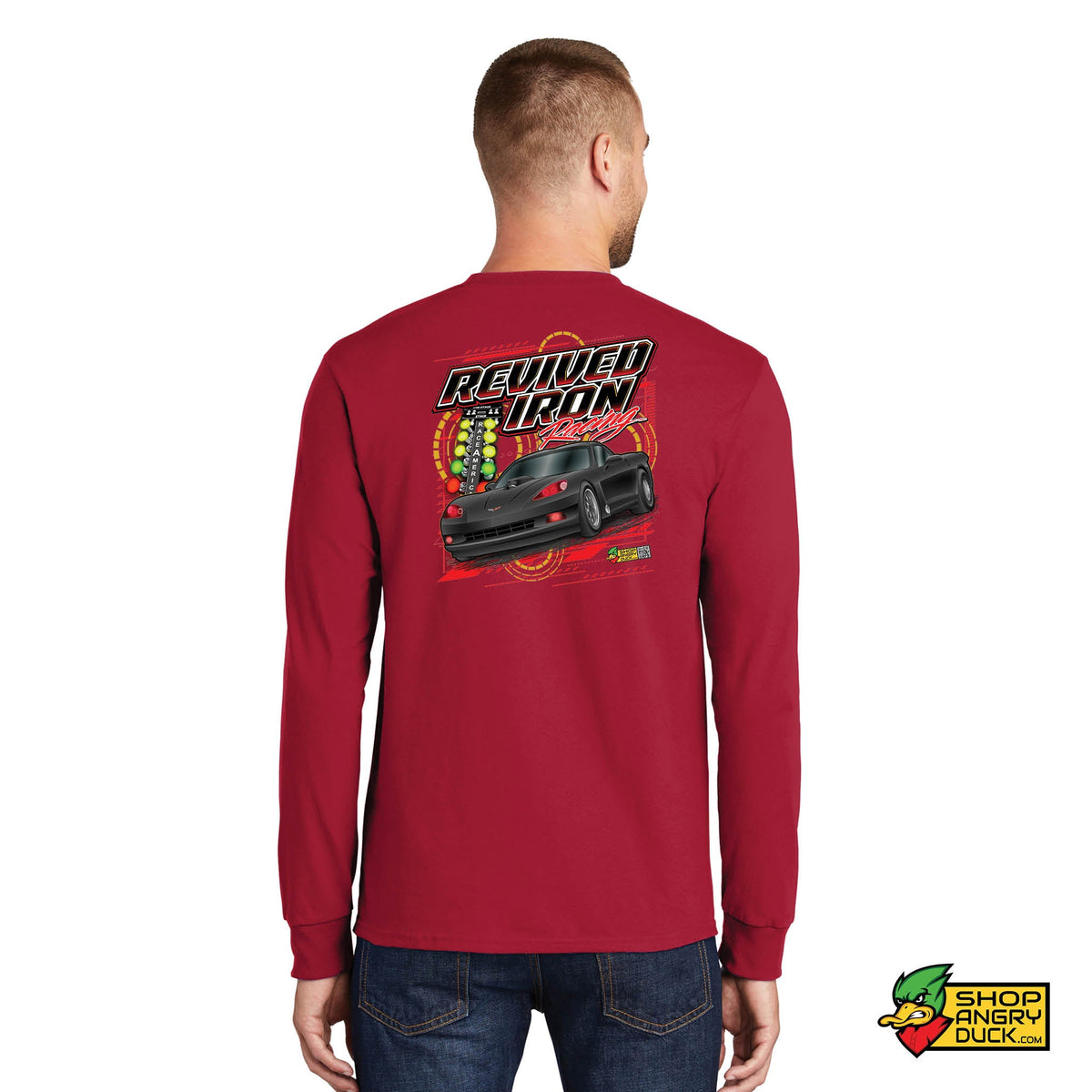 Revived Iron Racing Long Sleeve T-Shirt – ShopAngryDuck.com