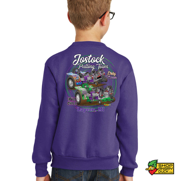 Jostock Pulling Team Youth Crewneck Sweatshirt