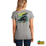 Avery Alms Racing Ladies V-Neck T-Shirt