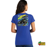 Avery Alms Racing Ladies V-Neck T-Shirt