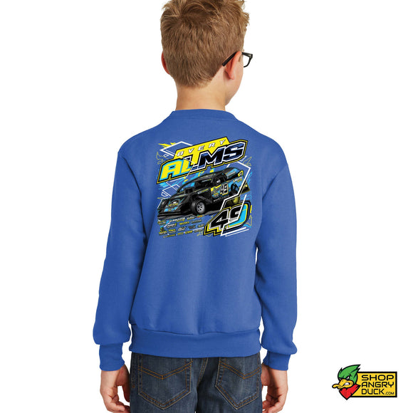 Avery Alms Racing Youth Crewneck Sweatshirt