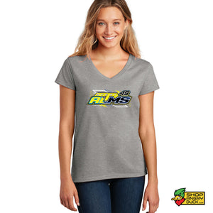 Avery Alms Racing Ladies V-Neck T-Shirt