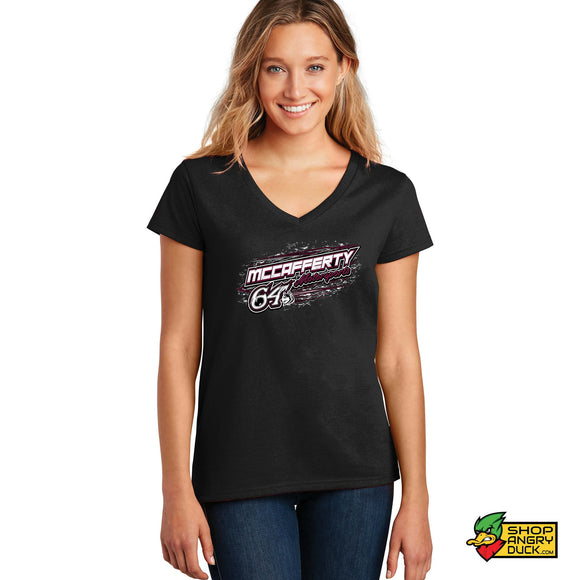 McCafferty Motorsports Ladies V-Neck T-Shirt