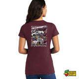 McCafferty Motorsports Ladies V-Neck T-Shirt