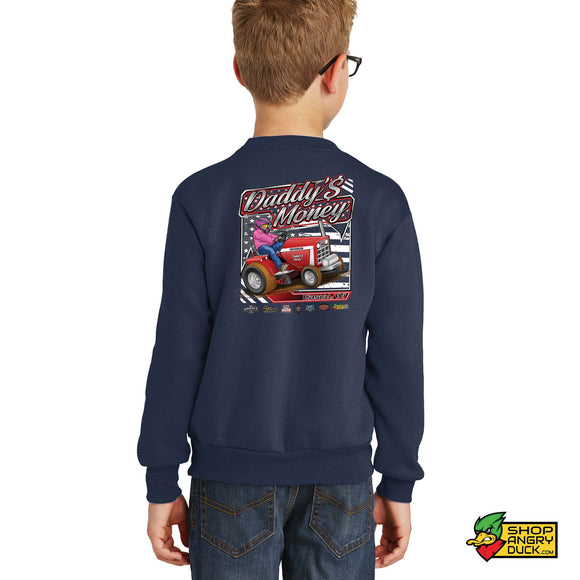 Daddy's Money Youth Crewneck Sweatshirt