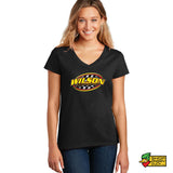 Wilson Motorsports-Trace Wilson Ladies V-Neck T-Shirt