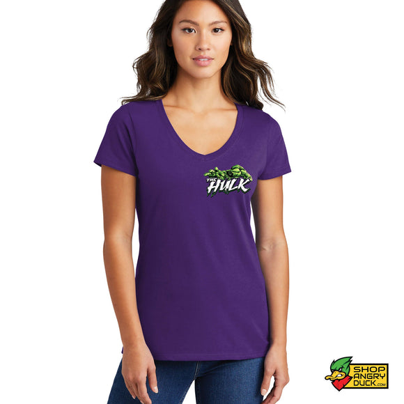 The HULK Ladies V-Neck T-Shirt